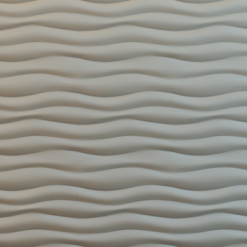 Модель 080 Волна горизонтальная крупный рельеф